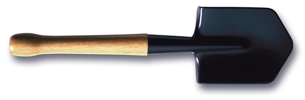 Cold Steel Special Forces Shovel Trä Svart
