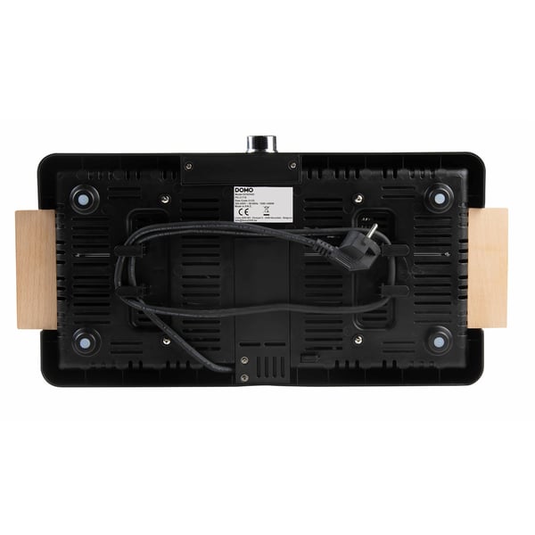 Domo DO9294G raclette grill 8 person(er) 1400 W Sort