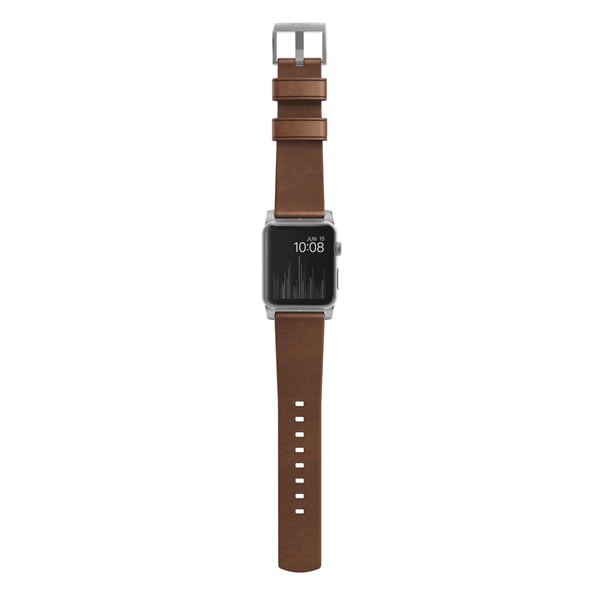 Miniatyrbillede 10 af 11: Nomad NM1A4RSM00 Smart bærbart (wearable) tilbehør Band Brun Læder