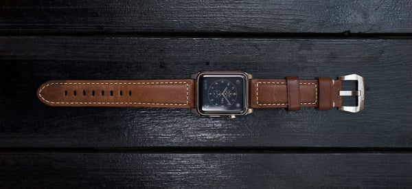Miniatyrbillede 8 af 11: Nomad NM1A4RST00 Smart bærbart (wearable) tilbehør Band Brun Læder