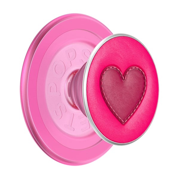 Pikkukuva 1 / 6: PopSockets Stitched Sweet Heart PopGrip for MagSafe