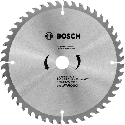 Pikkukuva 1 / 2: Bosch 2 608 644 378 pyörösahanterä 19 cm 1 kpl