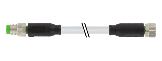 Miniatyrbillede 1 af 6: Murrelektronik 7000-88001-2100500 signalkabel 5 m Grå