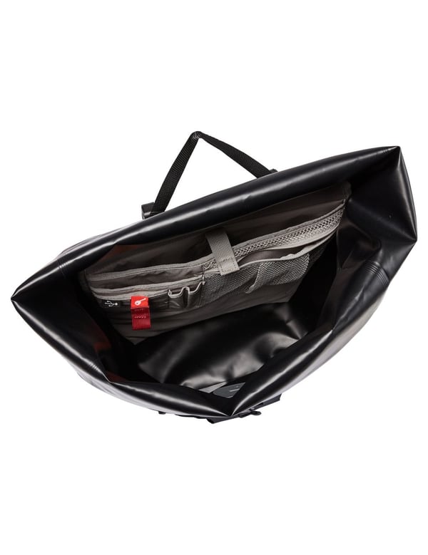 VAUDE Proof Back TR Bagside Cykeltaske 24 L Polyamid, Polyurethan, Termoplastisk polyurethan (TPU) Sort