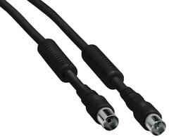 Ednet 84098 koaxialkablar 1,5 m Svart Ednet 84098 koaxialkablar 1,5 m Svart