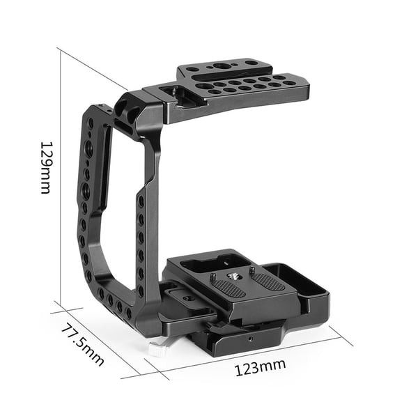 Miniatyrbillede 3 af 8: SmallRig CVB2255 kamera taske Sort