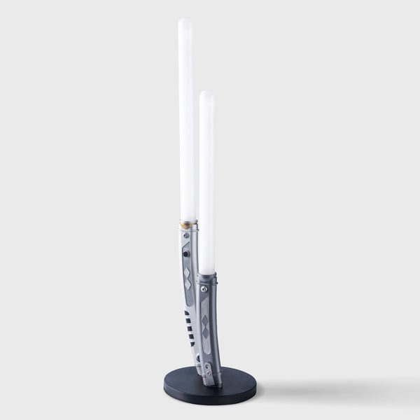 Miniatyrbillede 7 af 7: Ukonic 17056 bordlampe LED Grå, Hvid