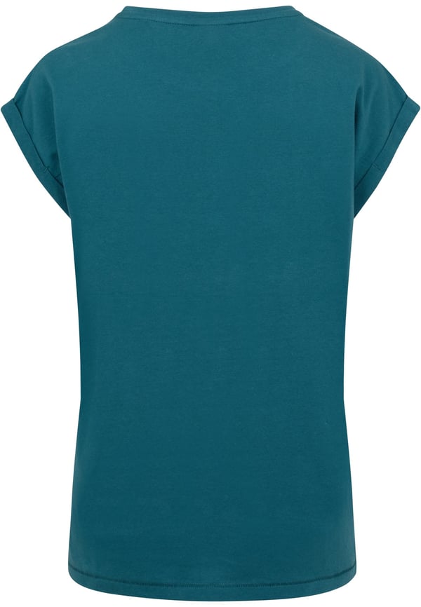 Urban Classics Ladies Extended Shoulder Tee T-shirt Rund hals Kort ærme Bomuld, Jersey