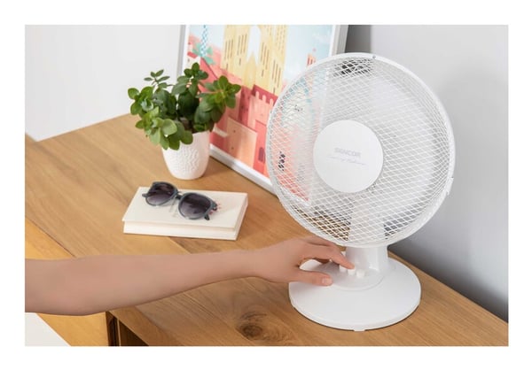 Sencor SFE 2310WH ventilator Hvid