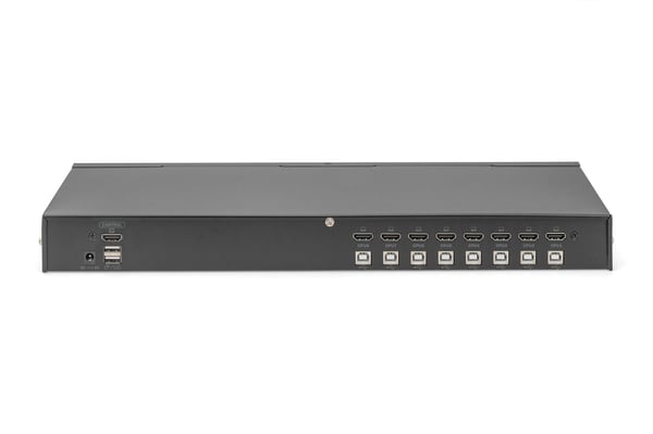 Pikkukuva 3 / 4: Digitus DS-12910 KVM-kytkin Telineasennus Musta