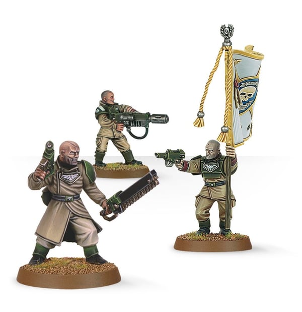 Games Workshop Cadian Command Squad