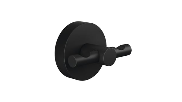 Miniatyrbild 1 av 4: TESA MOON BLACK inomhus Handdukskrok Svart