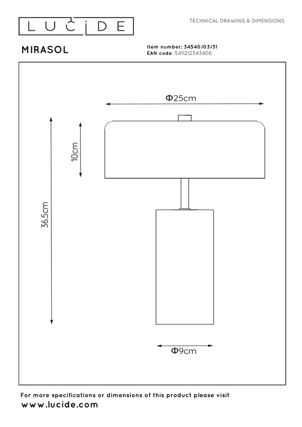 Lucide 34540/03/31 luokittelematon