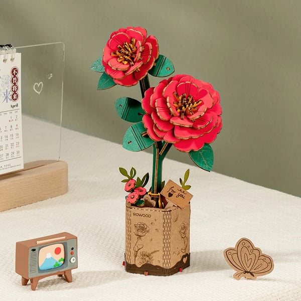 ROBOTIME TW01H pussel 3D-pussel 581 styck Flora