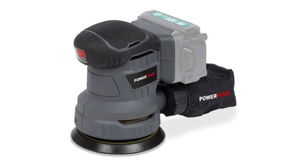 Powerplus POWEB4010 transportabel slibemaskine Rystepudser 10000 OPM Sort, Grå