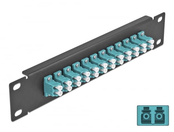 Miniatyrbillede 1 af 2: DeLOCK 66768 patch panel 1U