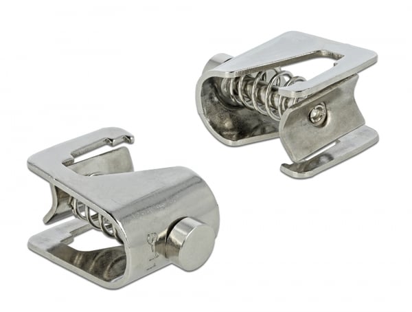 DeLOCK 66445 kabelholder Sølv