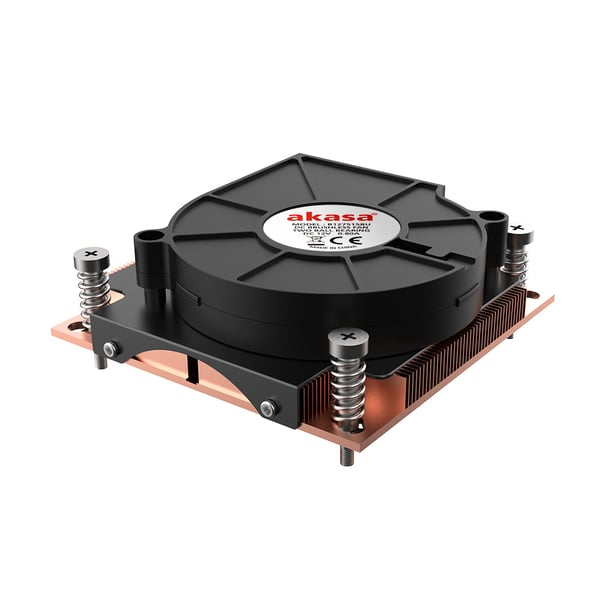 Miniatyrbild 2 av 4: Akasa AK-CC7401BP01 kylsystem för dator Processor Luftkylare 7,5 cm Svart 1 styck