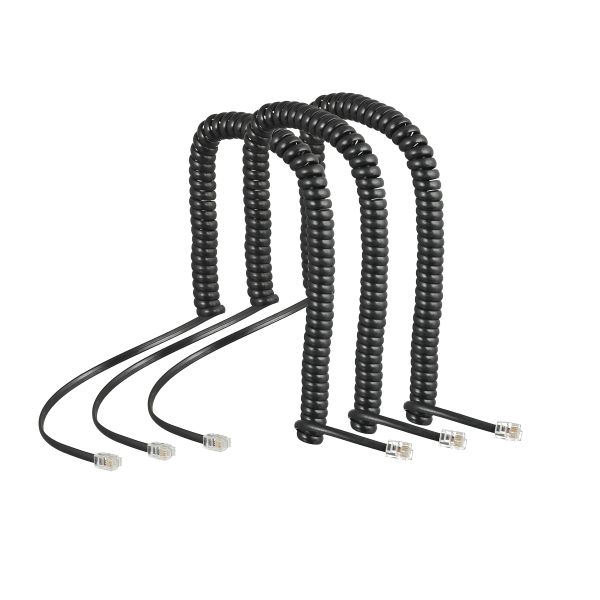 Auerswald 55001 telefonkabel 2 m Sort