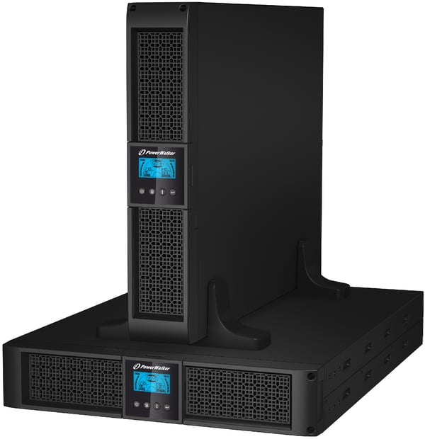 PowerWalker VI 1500RT LCD UPS-enhed 1,5 kVA 1350 W 8 AC stikkontakt(er)