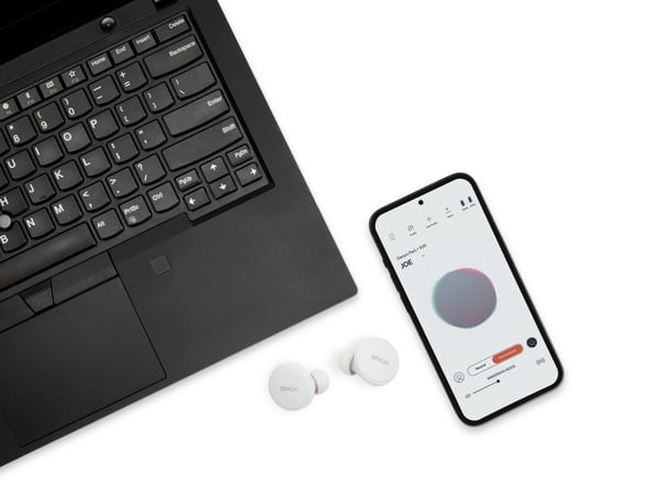 Miniatyrbild 1 av 10: Denon PerL Pro Headset Trådlös I öra Samtal/musik Bluetooth Vit