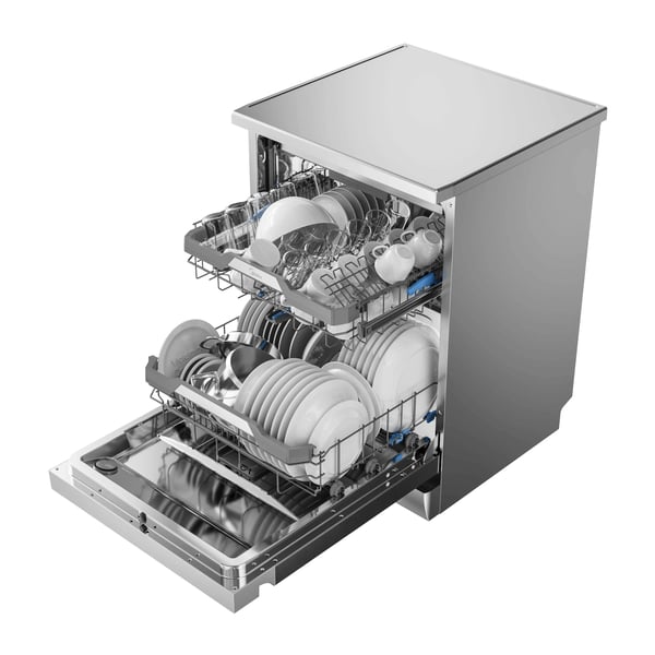 Miniatyrbillede 2 af 5: Midea MDWEF1433DSS-WA Delvist indbygget 14 kuverter