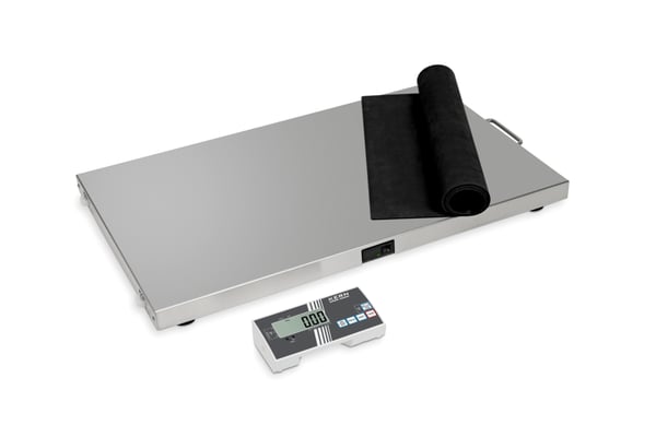 Miniatyrbild 1 av 5: KERN & SOHN Plattformwaage LCD 150 kg Rostfritt stål