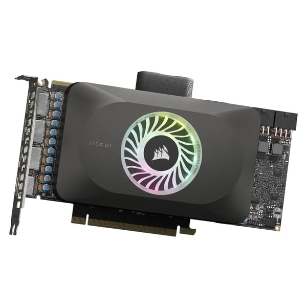 Pikkukuva 4 / 4: Corsair GPU water block XG3 RGB 4070Ti Vesiblokki