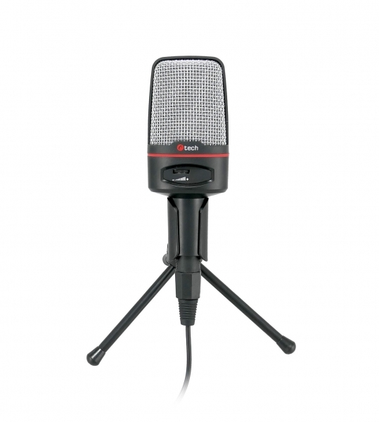 C-TECH MIC-02 mikrofoni Musta Pöytämikrofoni