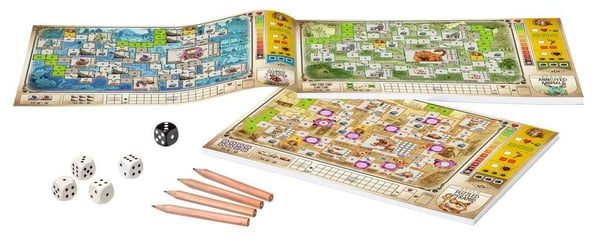 Miniatyrbillede 4 af 4: Ravensburger 27270 brætspil Dungeons, Dice and Danger Strategi