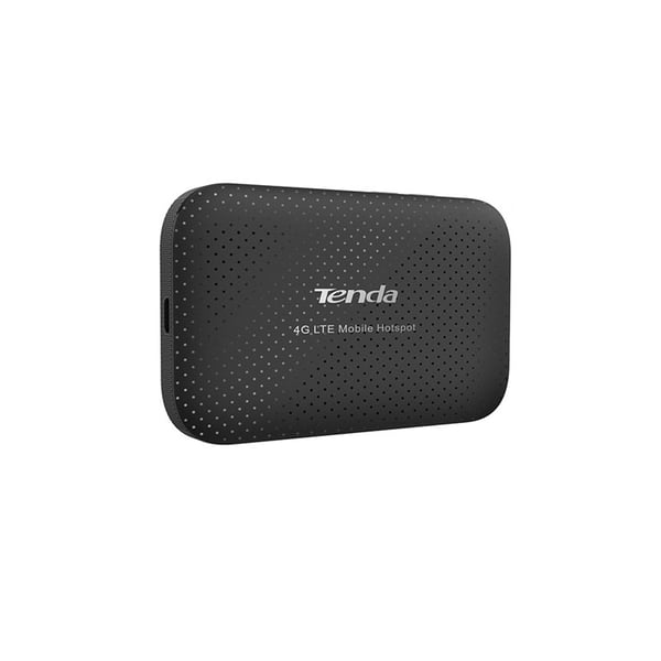 Miniatyrbillede 4 af 4: Tenda 4G185 trådløs router Enkelt band (2,4 GHz) 4G Sort