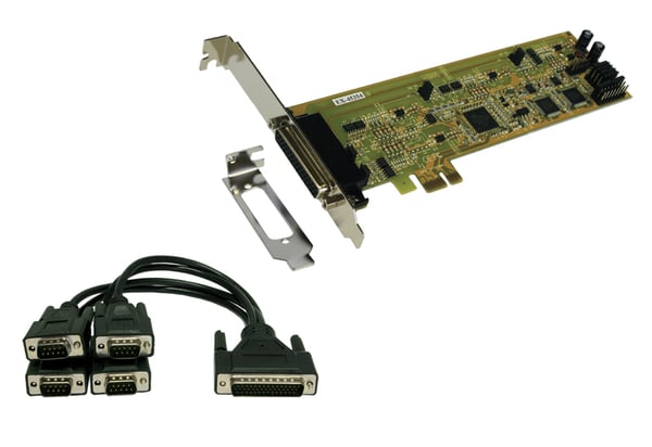 EXSYS EX-45354 nätverkskort/adapters Intern Serial