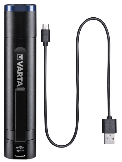 Varta Night Cutter F20R Sort Hånd lommelygte LED