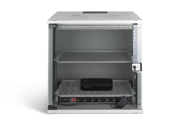 Digitus DN-49206-SET rack 12U Väggmonterad rack Grå