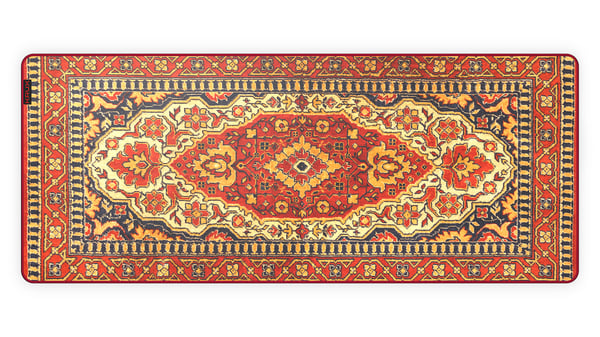 KRUX Space XXL Carpet Spelmusmatta Röd