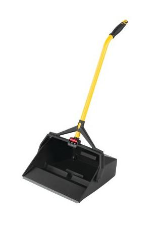 Miniatyrbild 1 av 6: Rubbermaid 2018806 sopskyffel och sopset Svart, Gul Set med sopskyffel och kvast