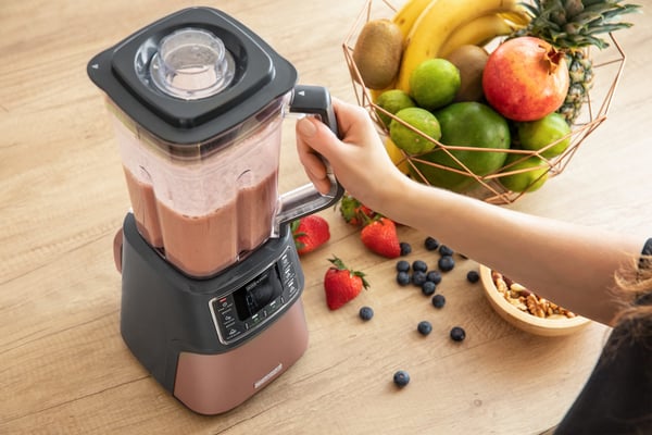 Sencor SBU 7875RS mixer 1,5 l Bänkmixer 1500 W Svart, Rosa