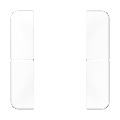 JUNG CD 502 TSA WW Hvid