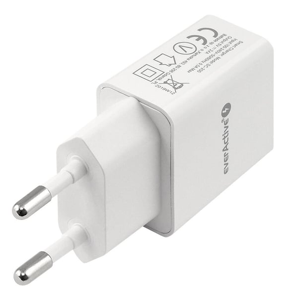 Miniatyrbillede 3 af 3: Everactive SC-200 oplader til mobil enhed Universel Hvid Vekselstrøm Hurtig opladning Indendørs