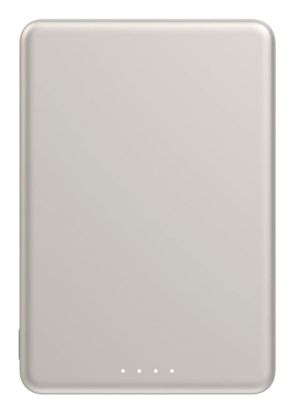 Miniatyrbillede 2 af 5: Xiaomi Super Slim Magnetic Power Bank 5000 Lithium-Ion (Li-Ion) 5000 mAh Trådløs opladning Sand