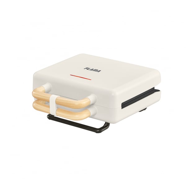 Miniatyrbillede 1 af 7: Flama 4961FL sandwichtoaster 800 W Perle, Hvid