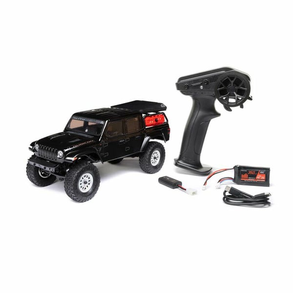 Miniatyrbild 22 av 22: Axial R/C SCX24 JEEP JT GLADIATOR radiostyrd modell Terrängbil Elmotor 1:24
