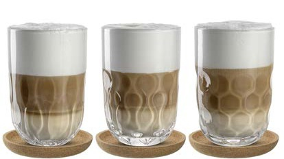 Miniatyrbillede 2 af 5: LEONARDO 055192 kaffeglas Transparent 6 stk 390 ml