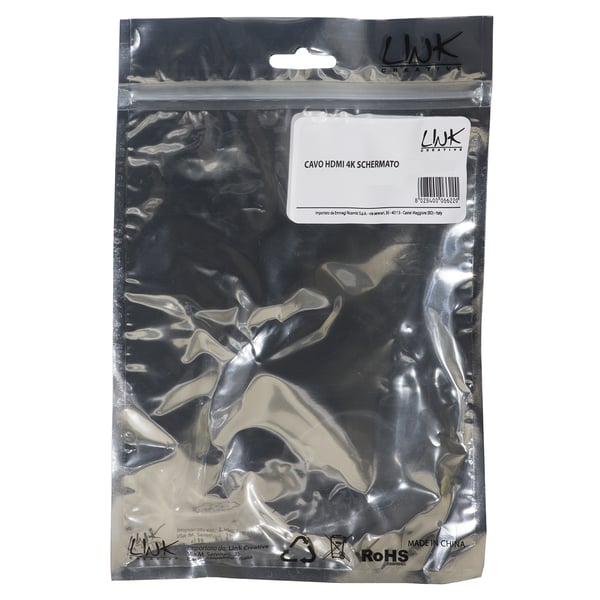 LINK LKCHDMI50 HDMI-kaapeli 5 m HDMI-tyyppi A (vakio) 2 x HDMI Type A (Standard) Musta