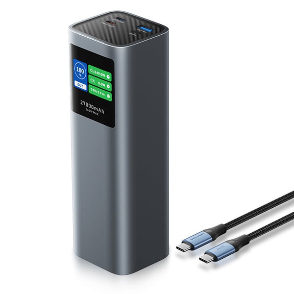 Vention FKEH0 basstationer 27000 mAh Grå