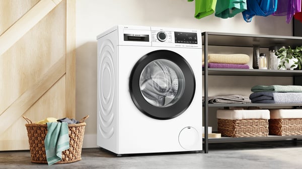 Bosch Serie 6 WGG244F0II Pesukone Edestä täytettävä 9 kg 1351 RPM Valkoinen