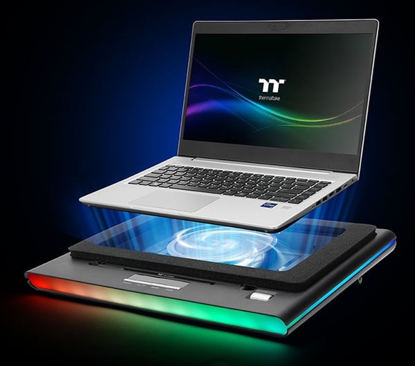 Thermaltake Massive EXTREME kylningsdynor för bärbara datorer 3500 RPM Svart