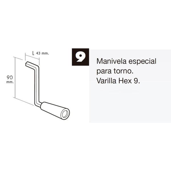 Miniatyrbild 3 av 3: A Forged Tool 05250265 persienn- och markistillbehör