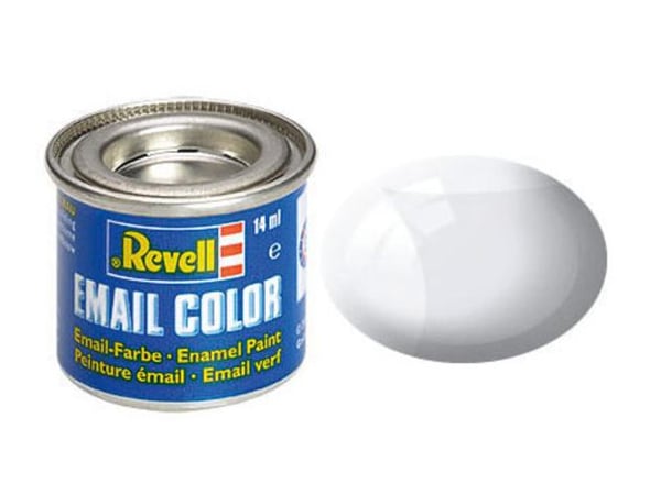 Revell Clear gloss 14-ml-tin delar och tillbehör till skalmodell Målning Revell Clear gloss 14-ml-tin delar och tillbehör till skalmodell Målning
