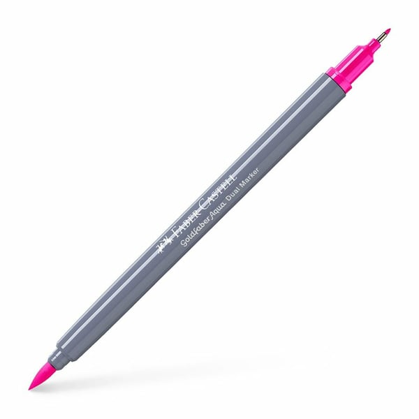 Faber-Castell Goldfaber Aqua Dual fineliner Fin Lyserød 1 stk